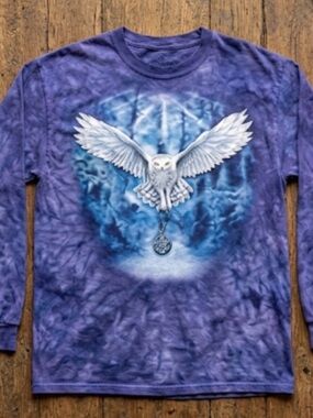 Snow Owl long sleeve the mountain shirt size 2XL